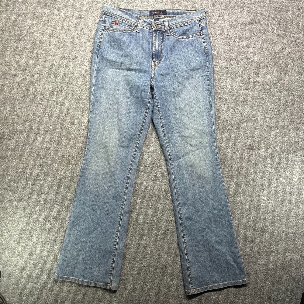 Jeanstar Bootcut Jeans Women's 10 Blue Denim Stretch Pockets Hipster - 31x32.5
